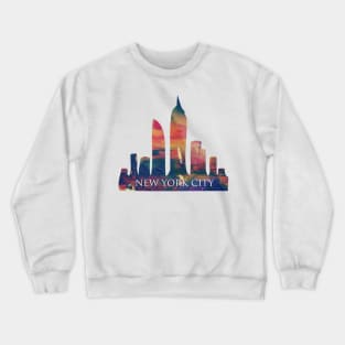 new york city new york fifth avenue wall street time square Crewneck Sweatshirt